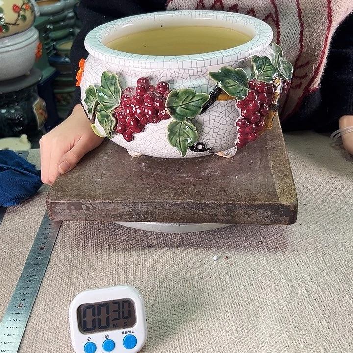 泳坤堂石湾盆陶瓷