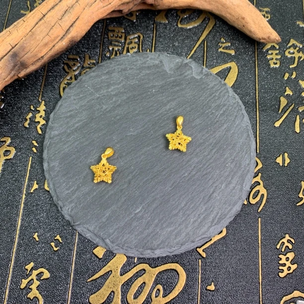 925银银制品 S925银星星吊坠-多样性发一-250120010