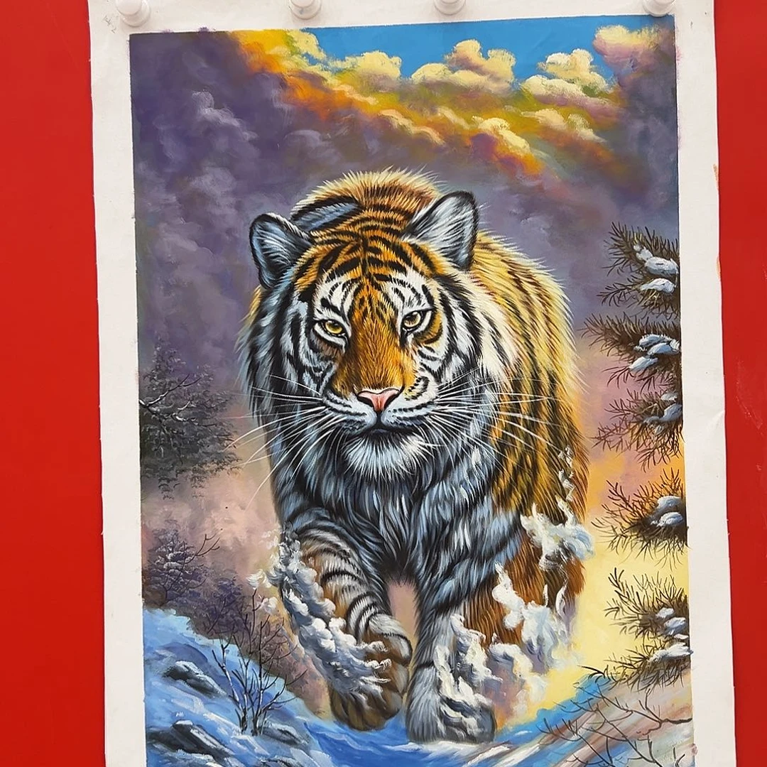 国画二郎展览原作