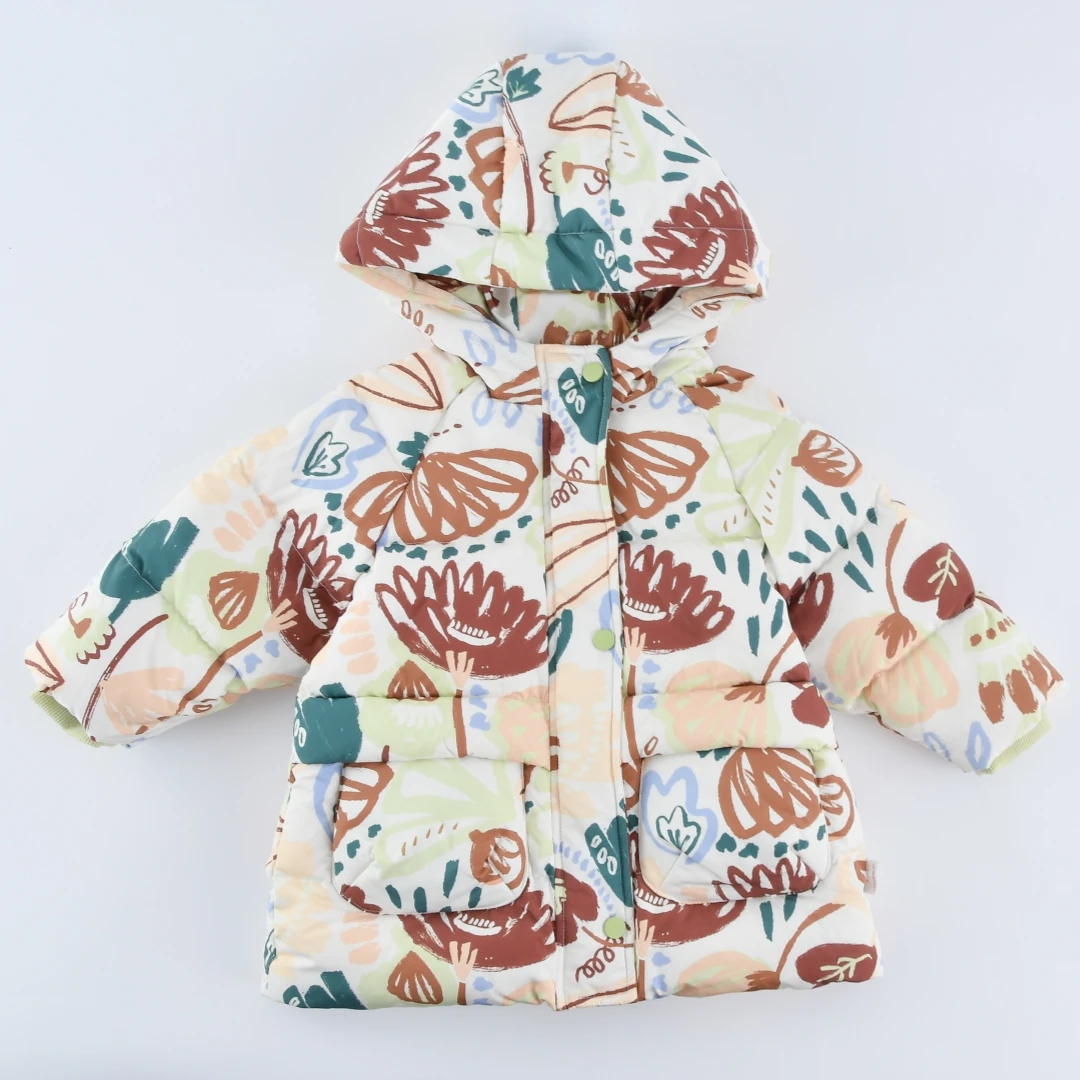 【极寒地款】中长款连帽羽绒服93427010