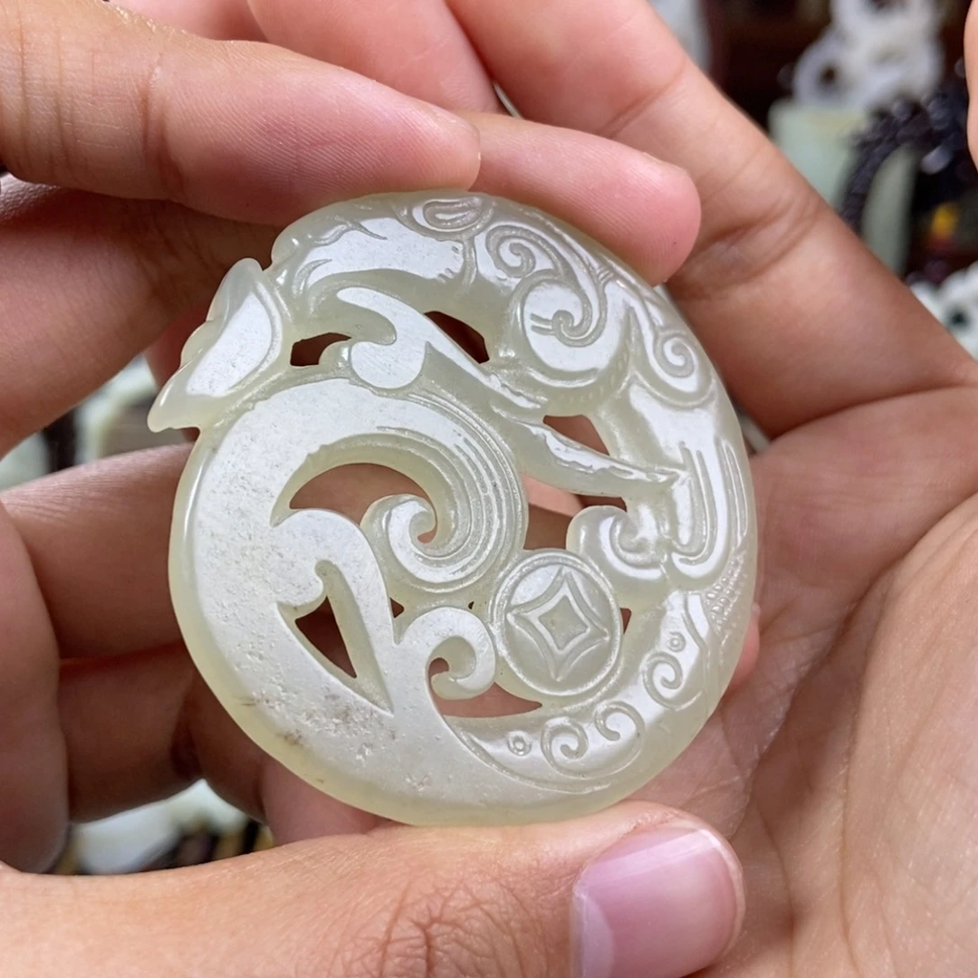 和田玉挂件未镶嵌