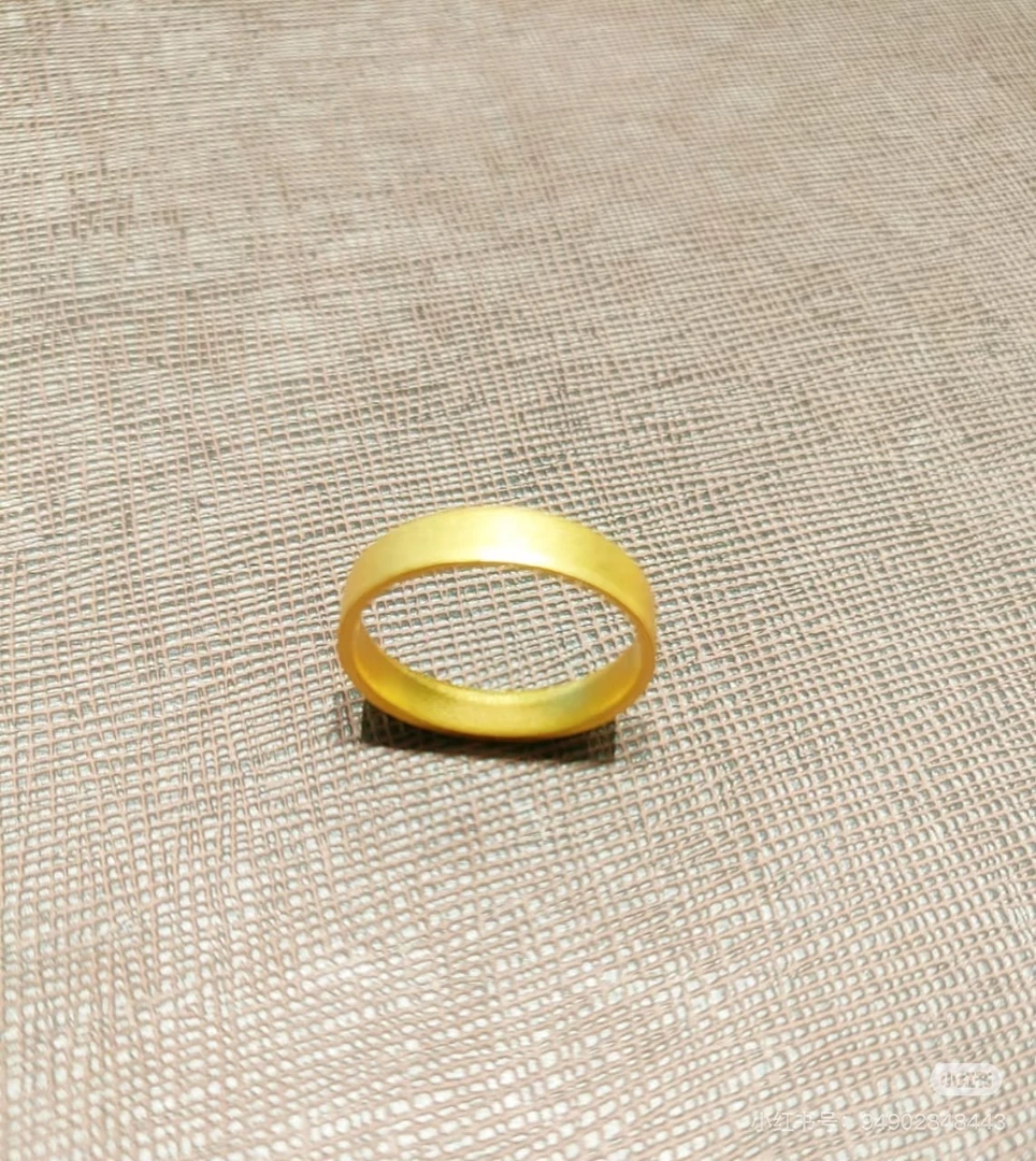 Chow Tai Seng/周大生平安无事足金999戒指