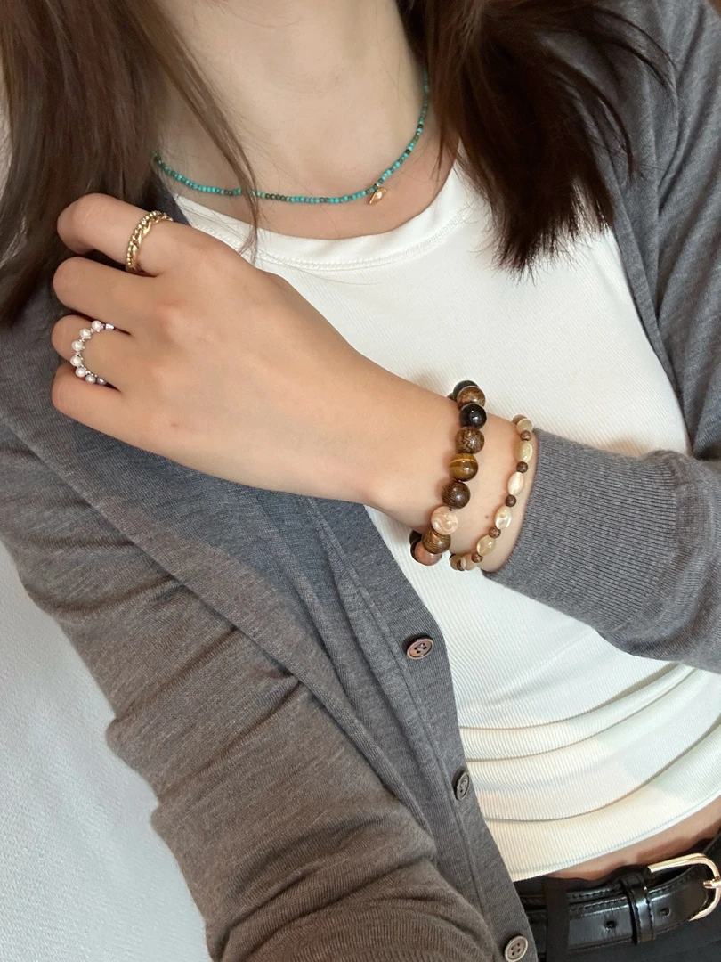 设计师款露思 董洁ZIX沉 米粒小猫眼 宇宙多宝石非非非T恤