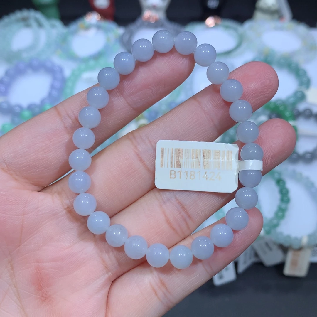 翡翠未镶嵌手串天然