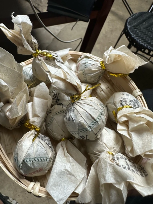 2023年邦改古树白茶龙珠21颗8克小龙珠【董金桥】