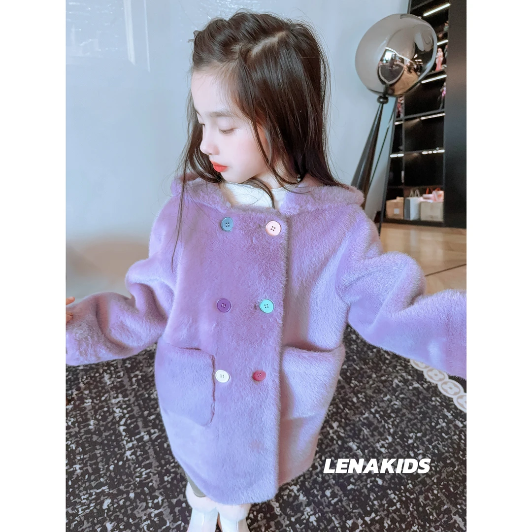 Lenakids【现货】高级感·气质女宝大衣24092632