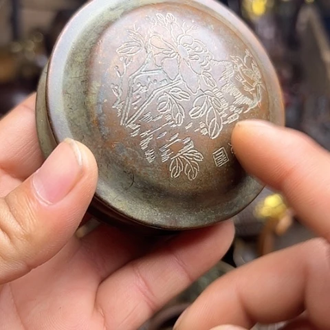 铜制文玩把玩物件