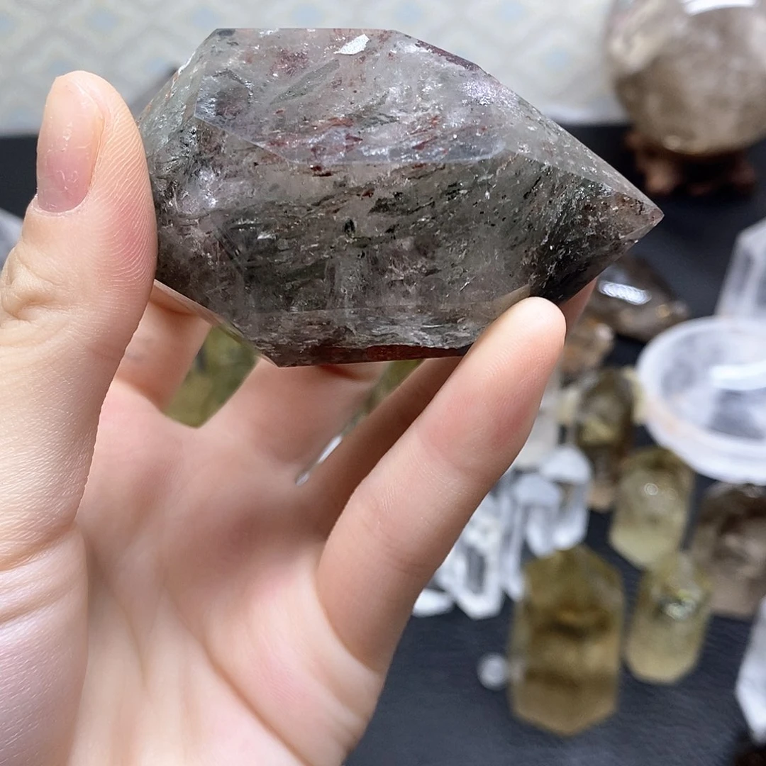 未镶嵌颈饰水晶水晶石64