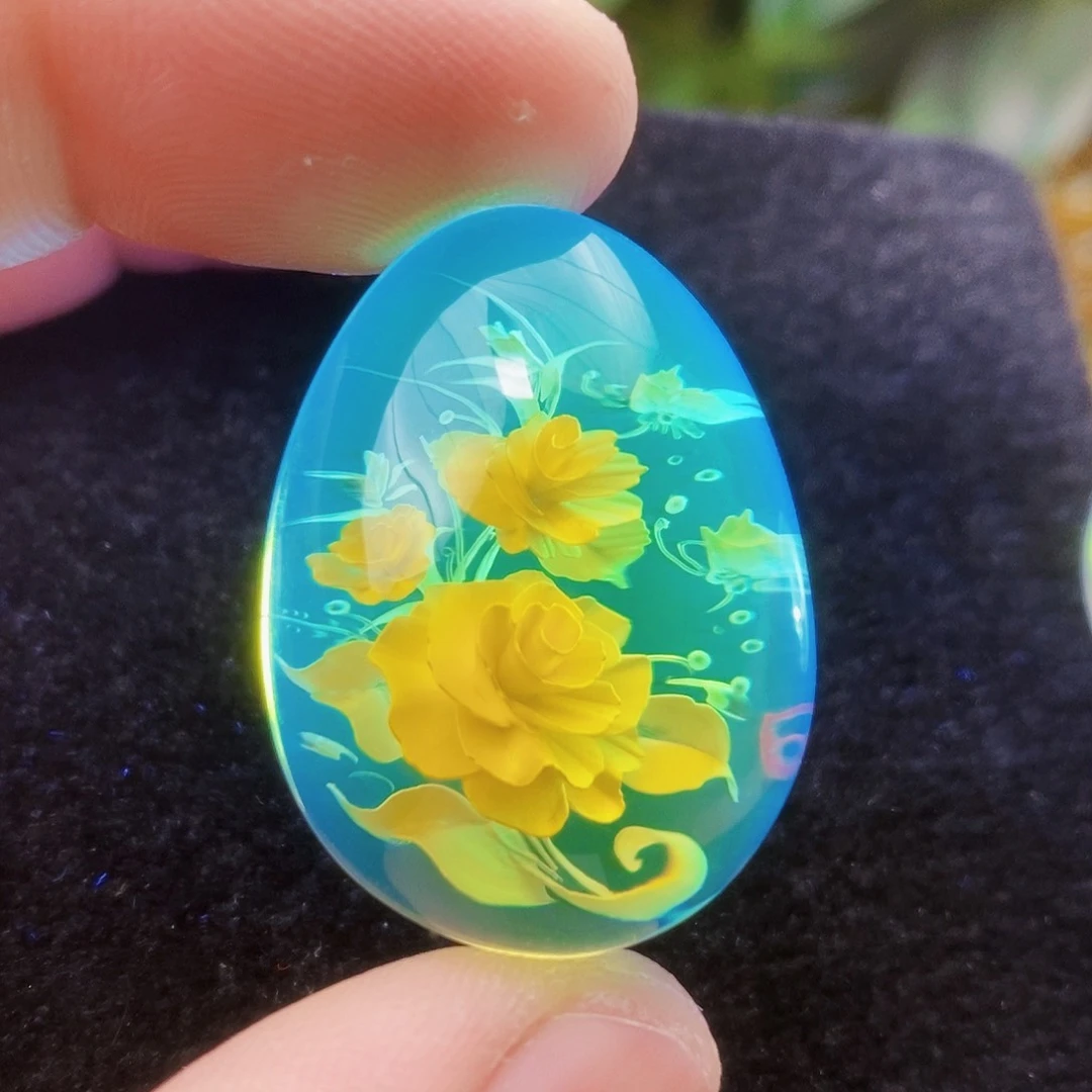 【闪购商品】蓝珀吊坠(不含链)未镶嵌
