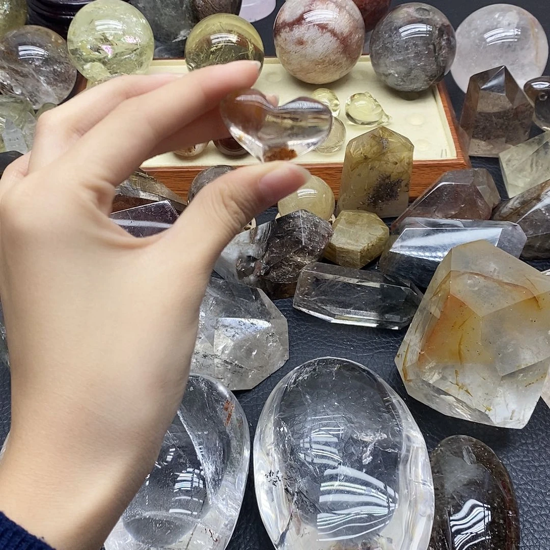 水晶珠宝半成品未镶嵌53水晶石