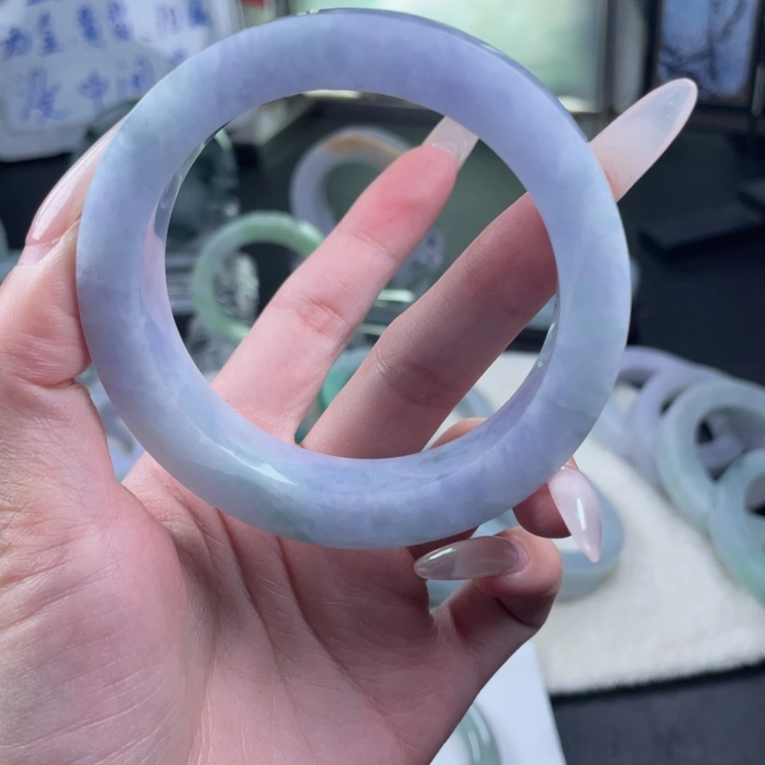 定制翡翠未镶嵌正圈纹裂漏