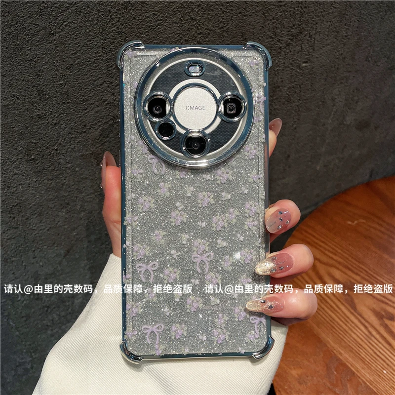 （华为Mate系列）6D四角防摔壳适用华为Mate70/60/50/40/30手机壳潮