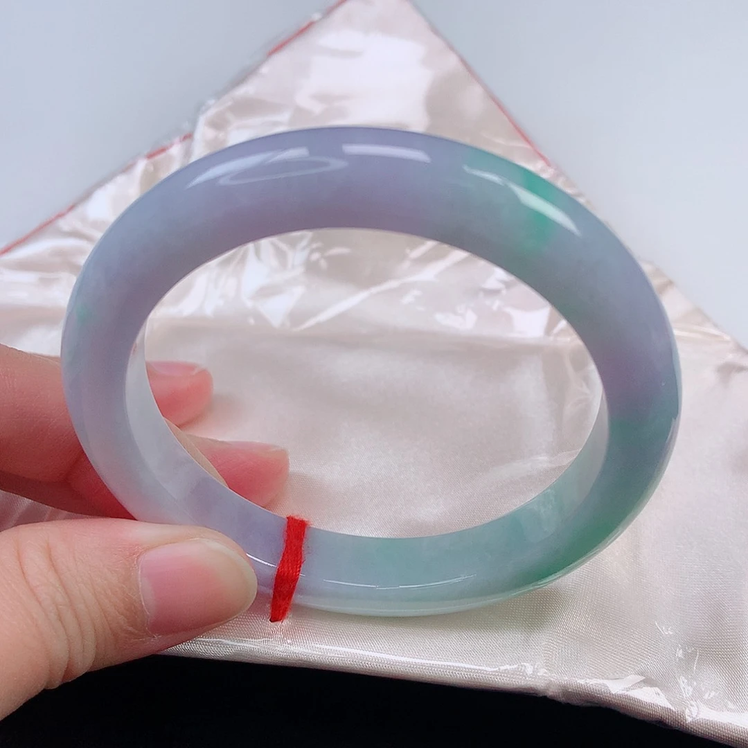 未镶嵌手镯翡翠55正圈