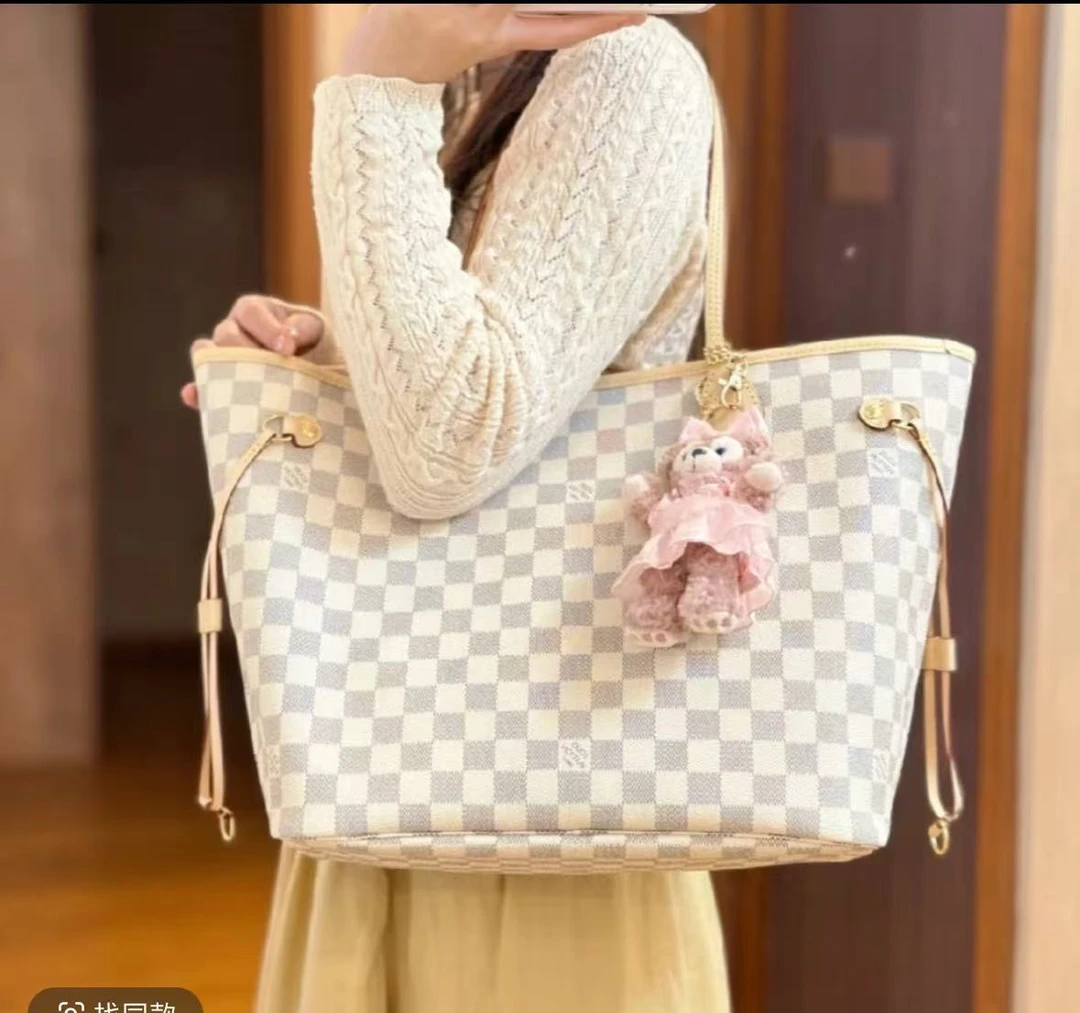 全新未使用 LouisVuitton/路易威登 蔚蓝/7姐专场/neverfull中号