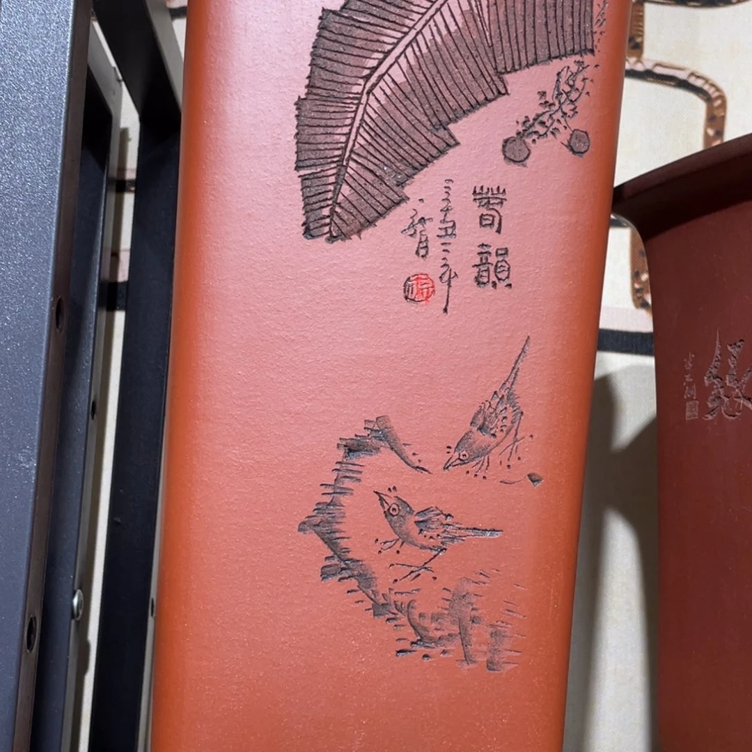 紫砂茶案石**哥紫砂花盆在这里