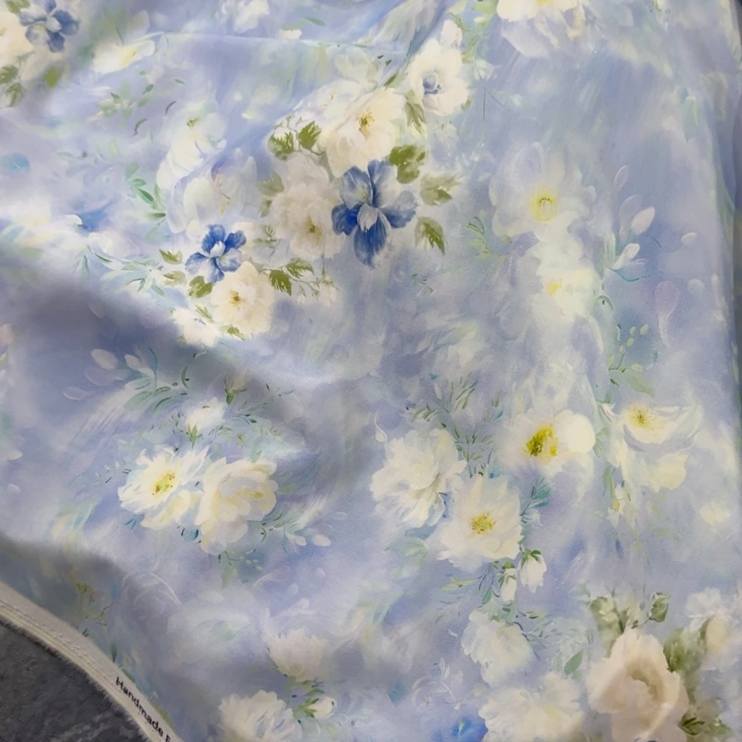 棉纯棉60支微弹贡缎1米价X1.45米宽D