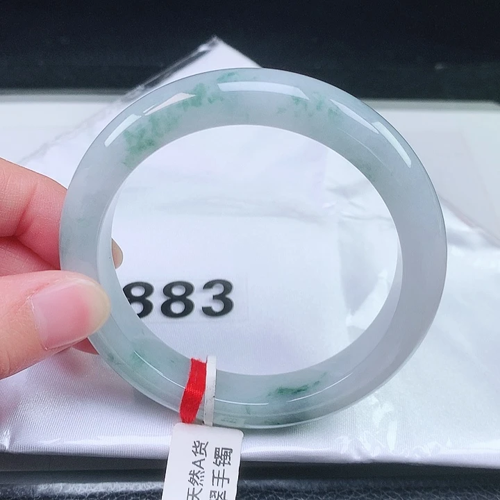 翡翠未镶嵌手镯883