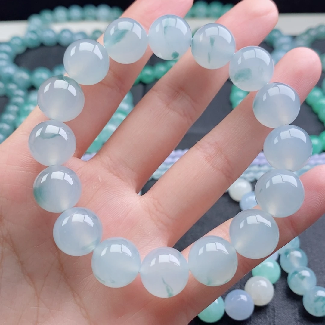 未镶嵌手串翡翠珠宝