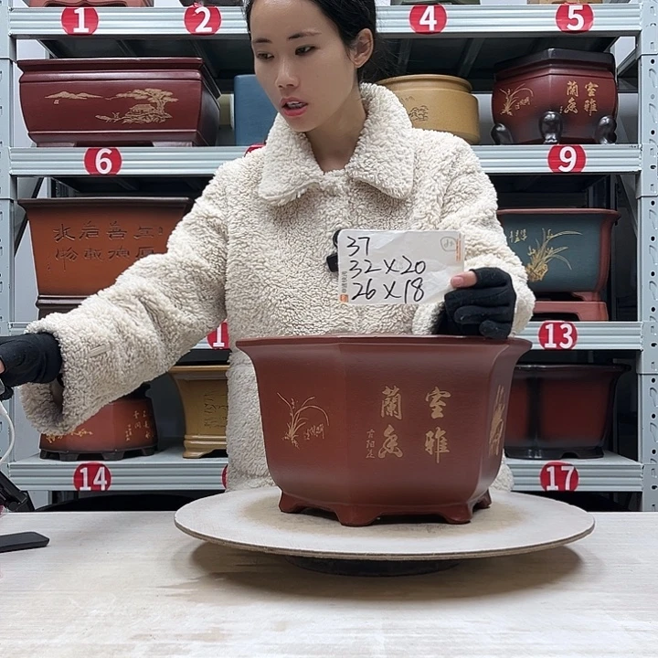 花盆紫砂紫砂花盆