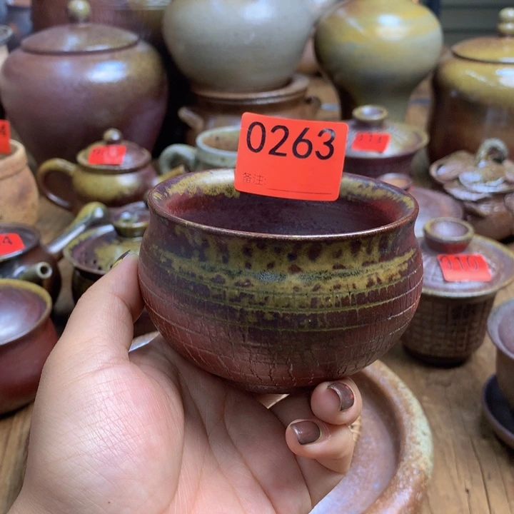 柴烧主人杯200毫升一物一拍