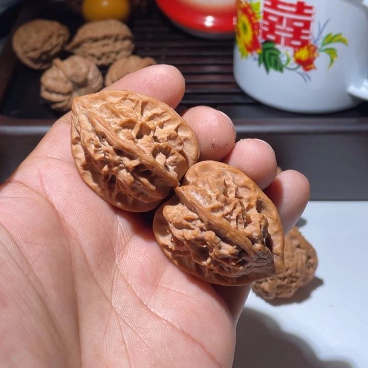 吊坠文玩核桃龙骨寿山石