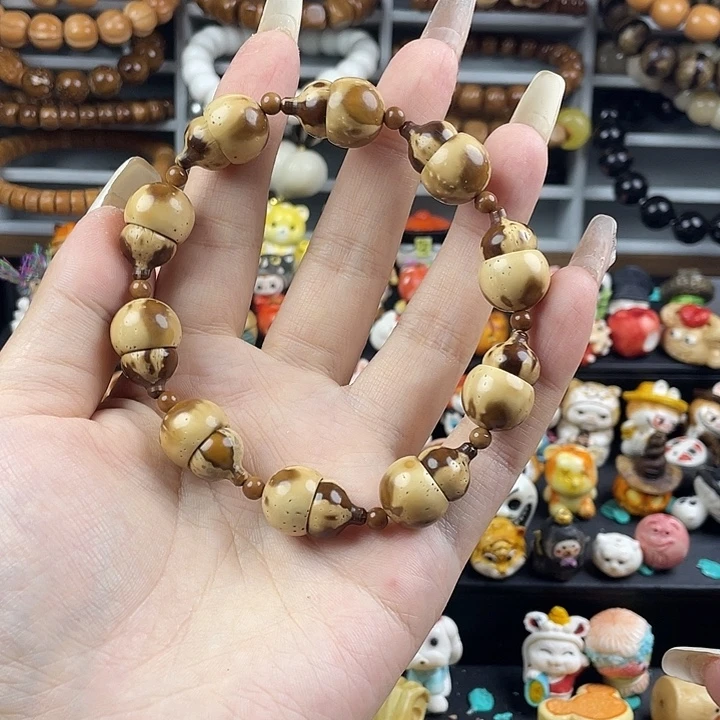 非金属无紫金鼠手串一条
