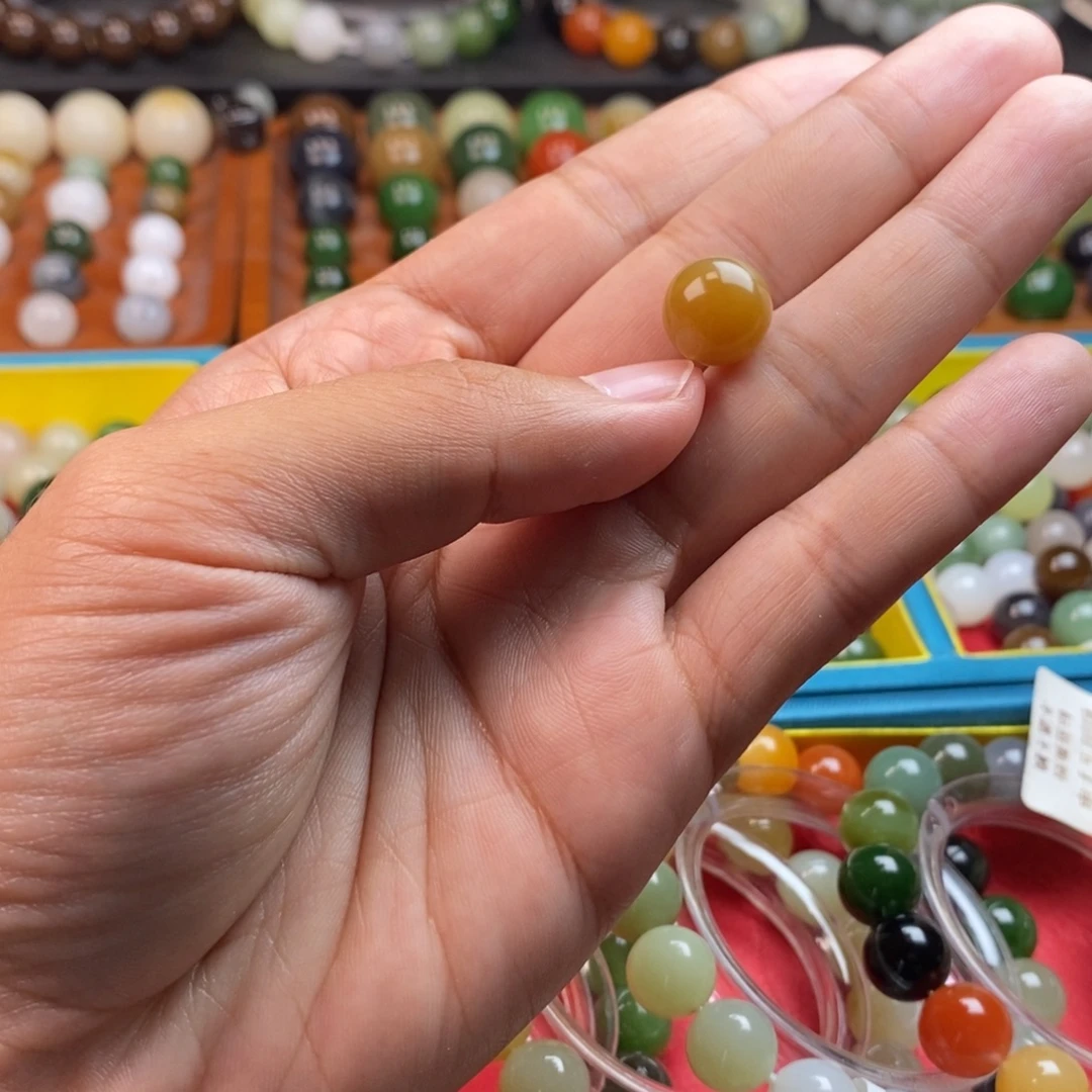 未镶嵌和田玉珠宝奇石卡12黄金糖y棉