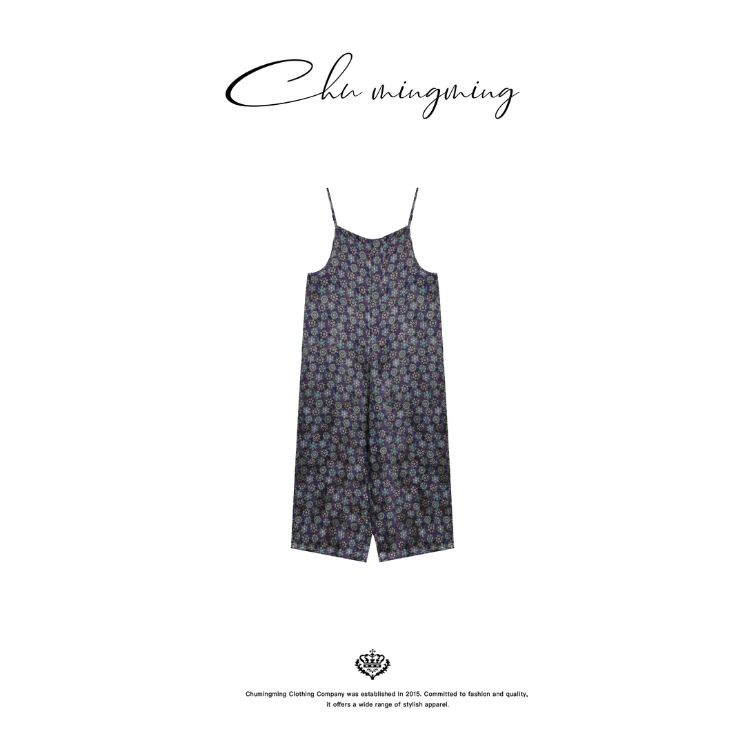 【CHU/2025SSNEW】《锦时》真丝&香云纱连体裤 CC2520