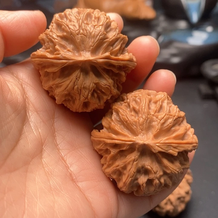 文玩核桃把件苹果42尺