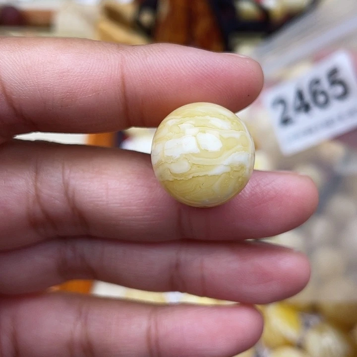 蜜蜡未镶嵌珠宝奇石粉18.2虎皮