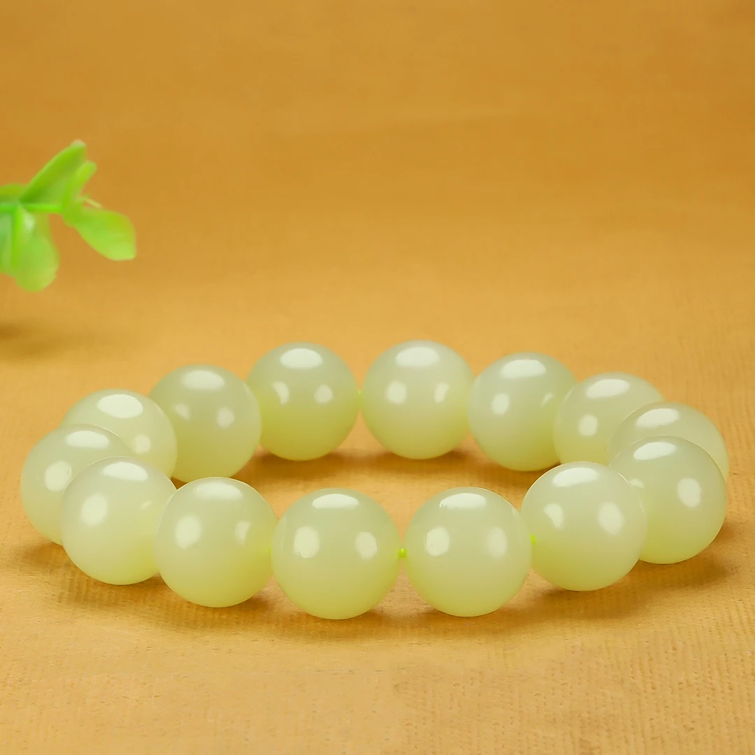 【世仰甄选】格尔木晴水圆珠手串(卡16）