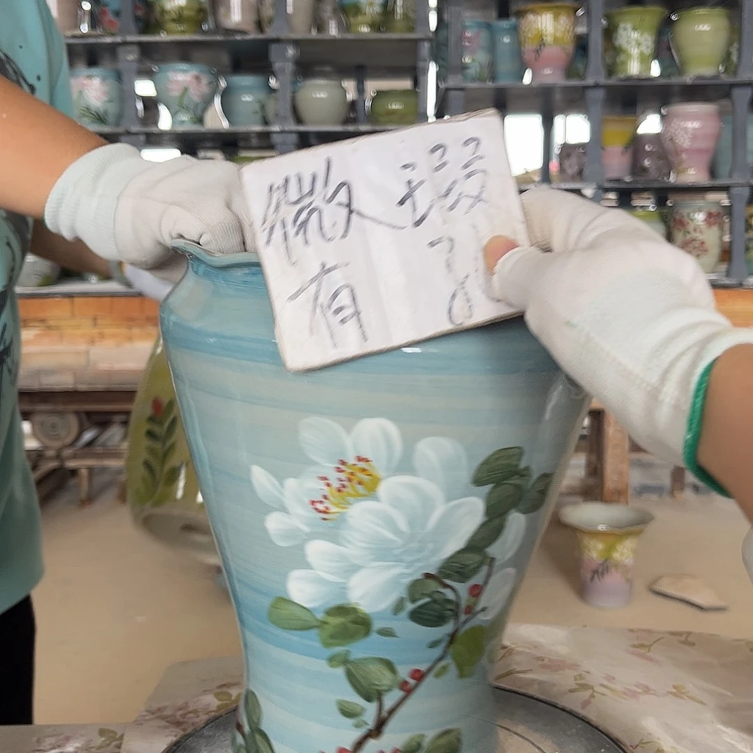 罐12xc景德镇陶瓷花盆