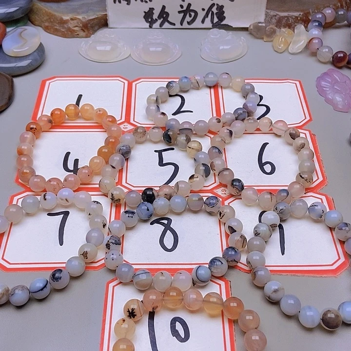 【闪购商品】未镶嵌玛瑙/玉髓珠宝半成品明**性