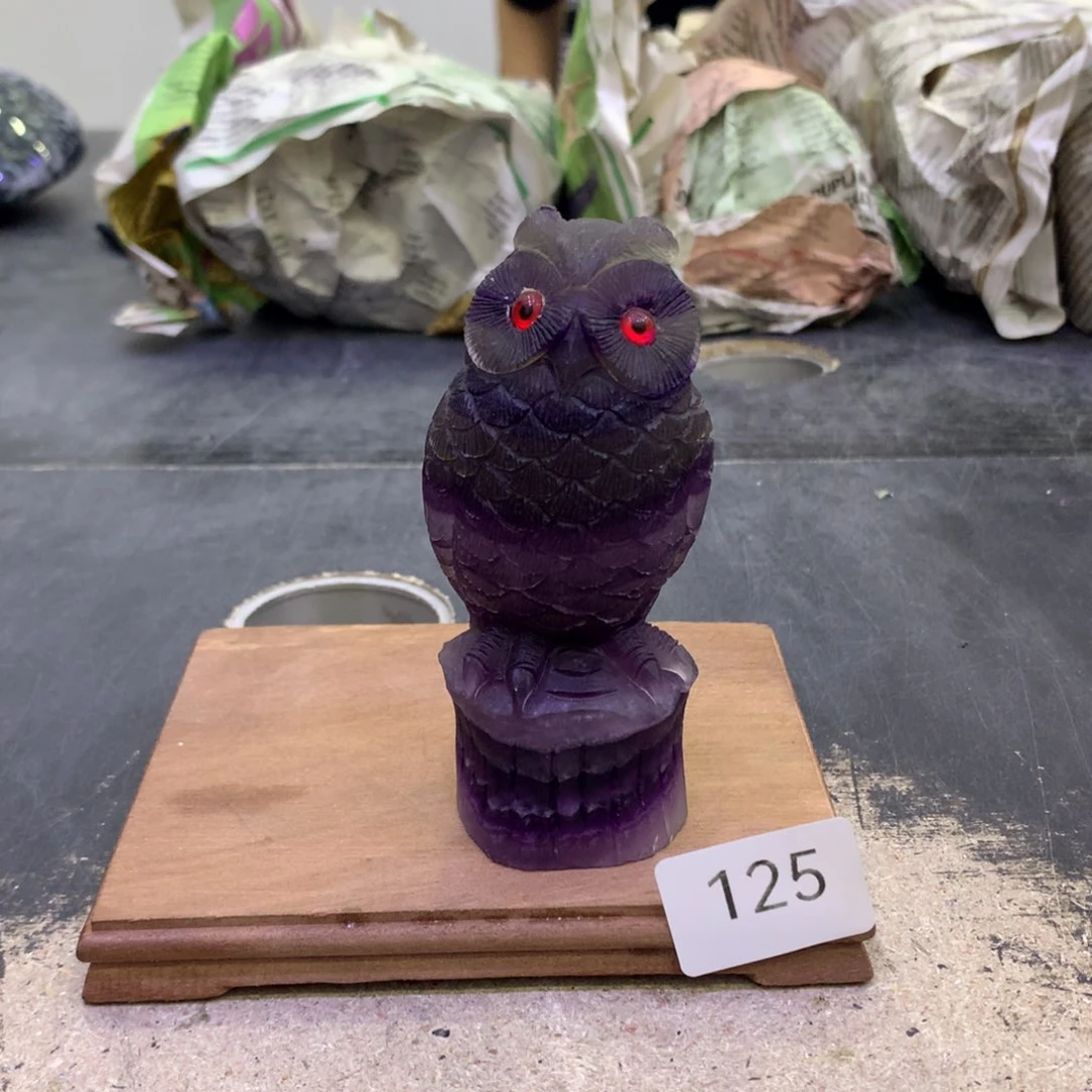 紫晶珠宝半成品未镶嵌紫晶125