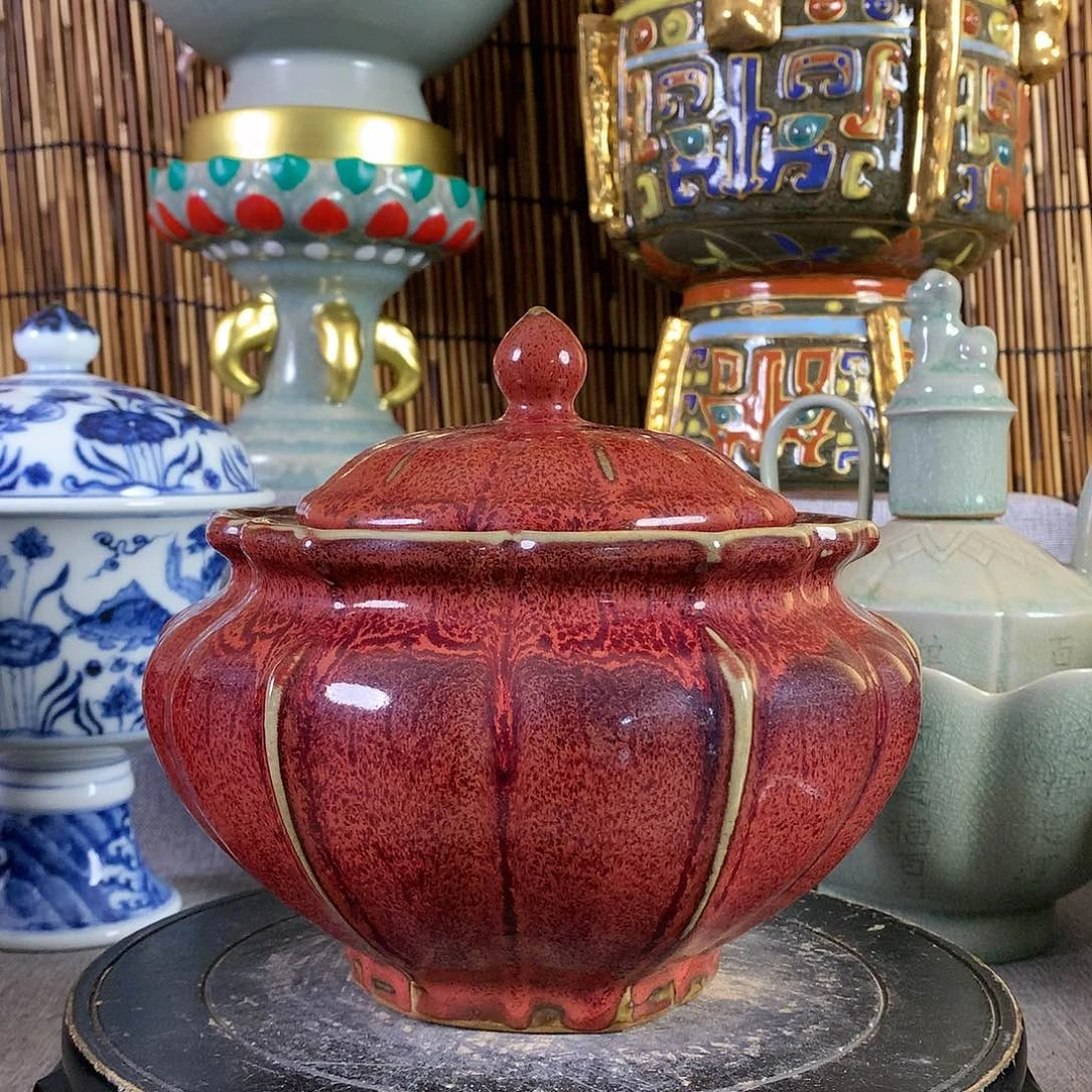 摆件瓷器真的很漂亮德