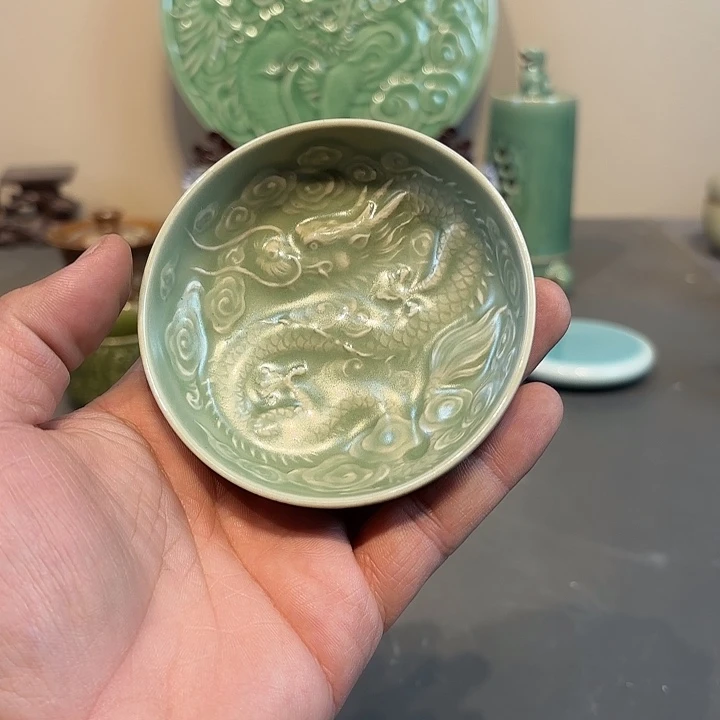 瓷片龙泉青瓷福利青瓷