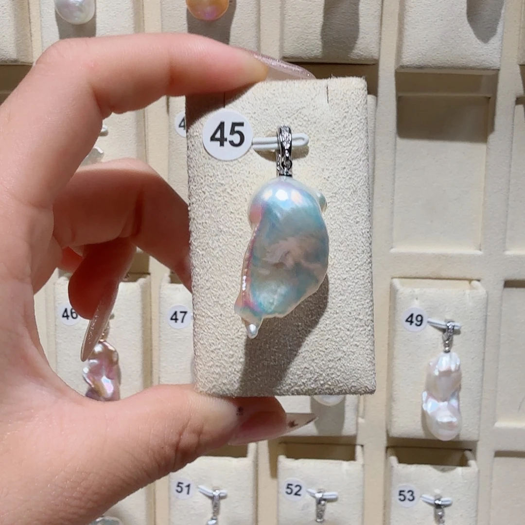 颈饰合金淡水珍珠