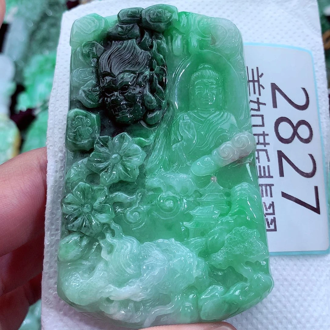 吊坠(不含链)未镶嵌翡翠