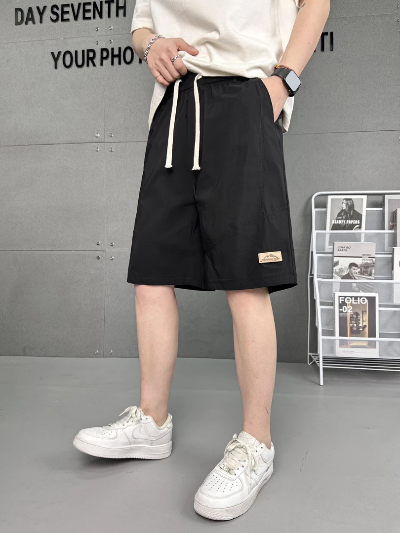 橙子家 681#车标运动短裤