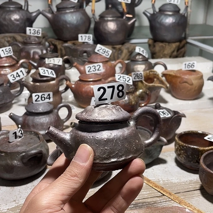 纯手工柴烧茶具精品