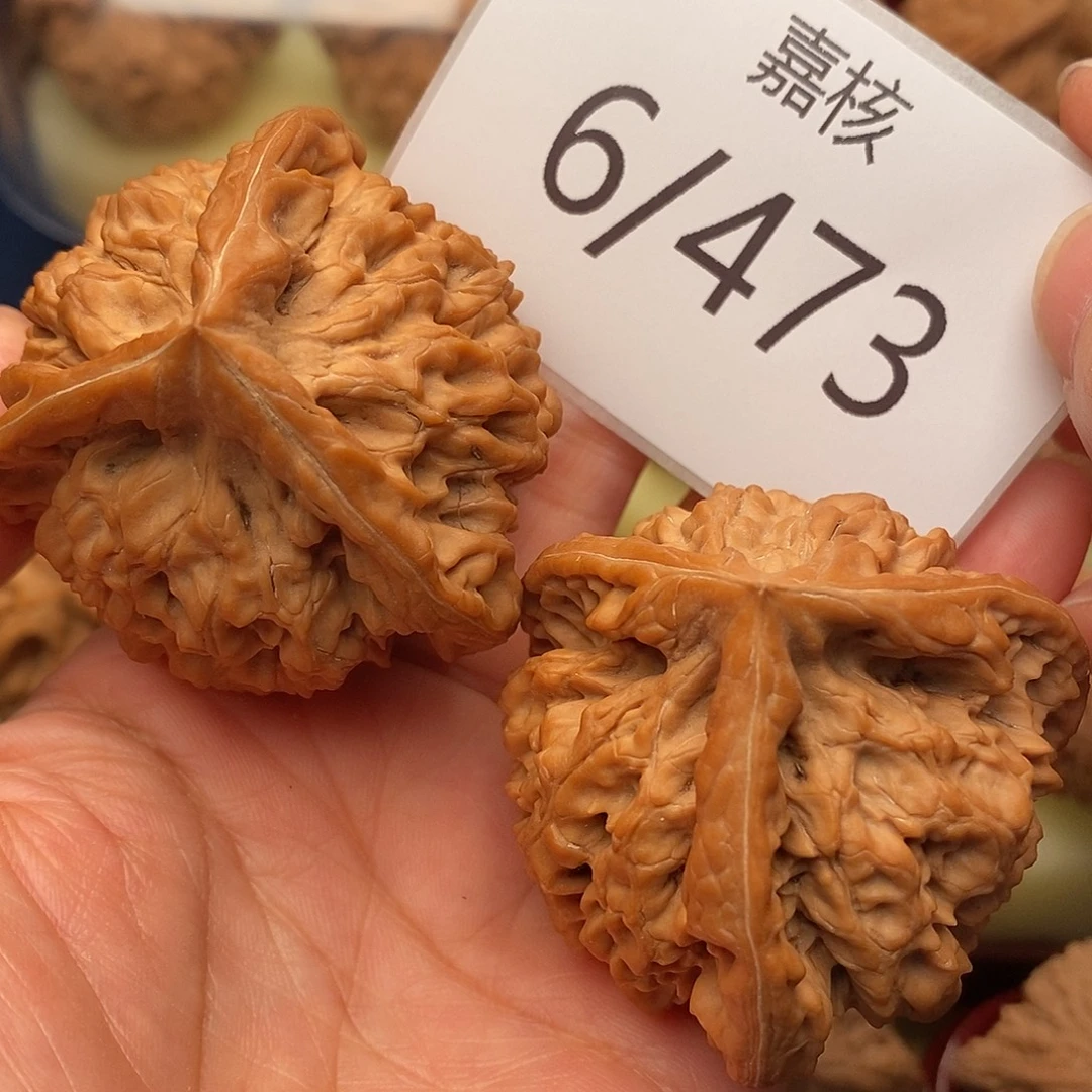 《***》把件文玩核桃48官帽奔
