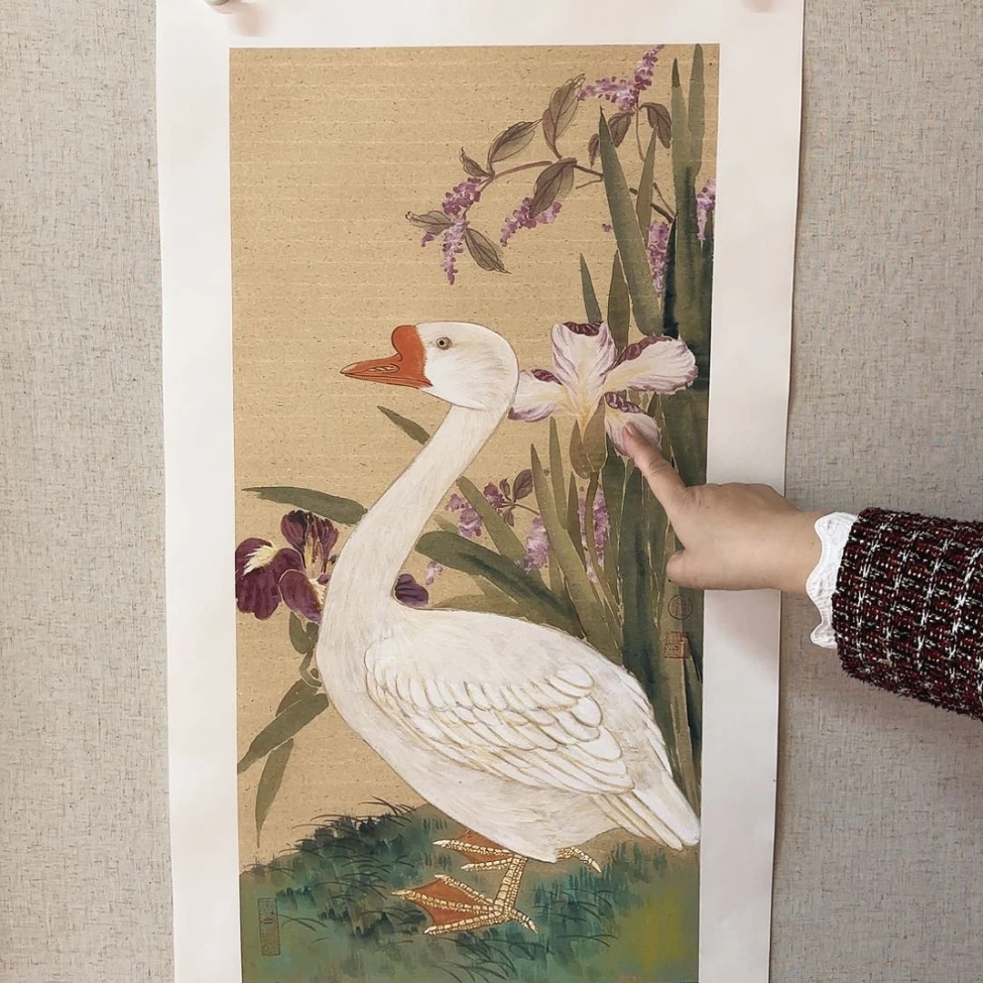 国画国画纯手绘作品请放心收藏