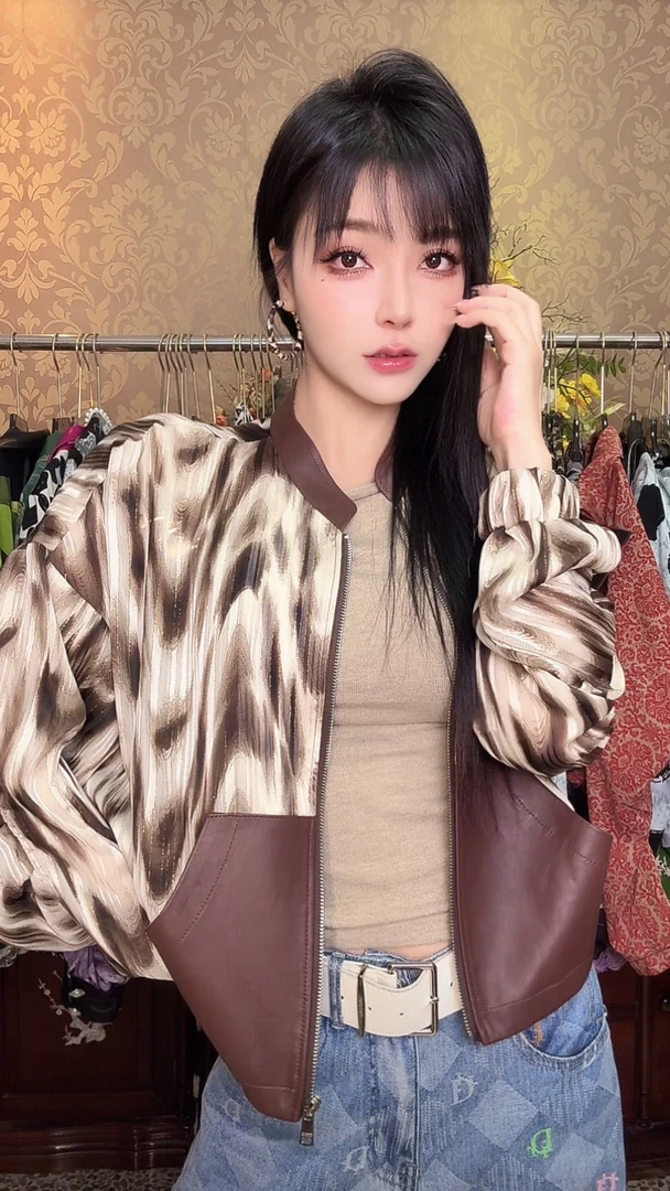 1910时尚透气休闲外套时尚夏季潮流短外套