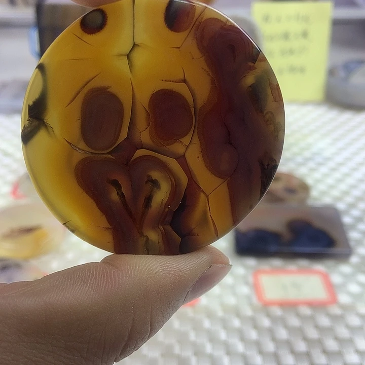 玛瑙/玉髓合金颈饰