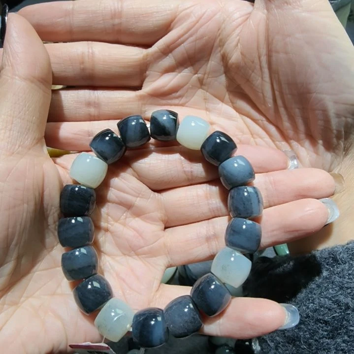 和田玉手链未镶嵌