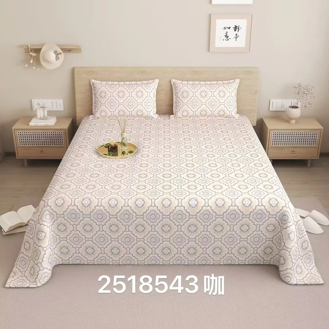 【福运鸟】纯棉老粗布床单 亲肤透气床单单人/双人