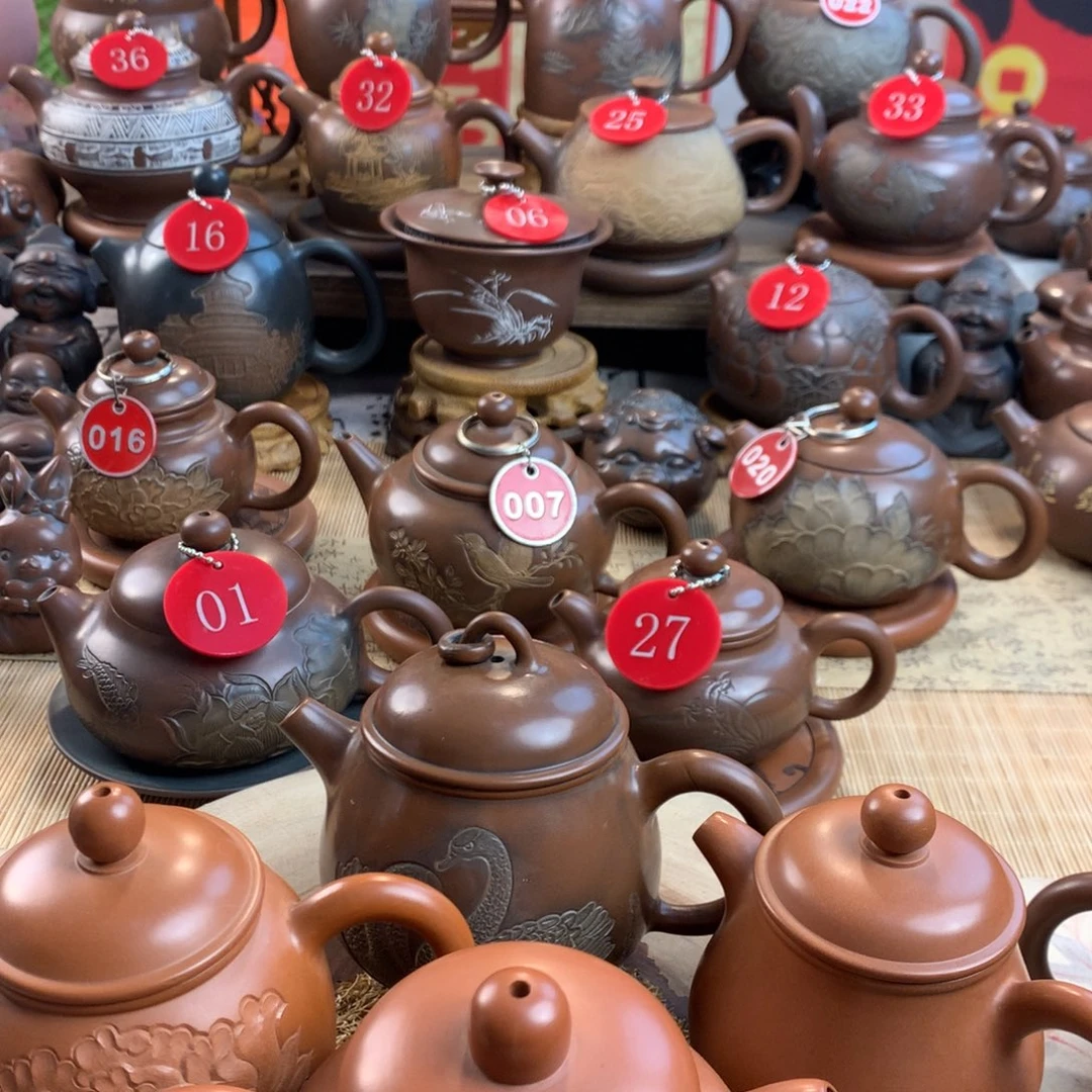 无*坭兴陶原矿泥料小茶宠