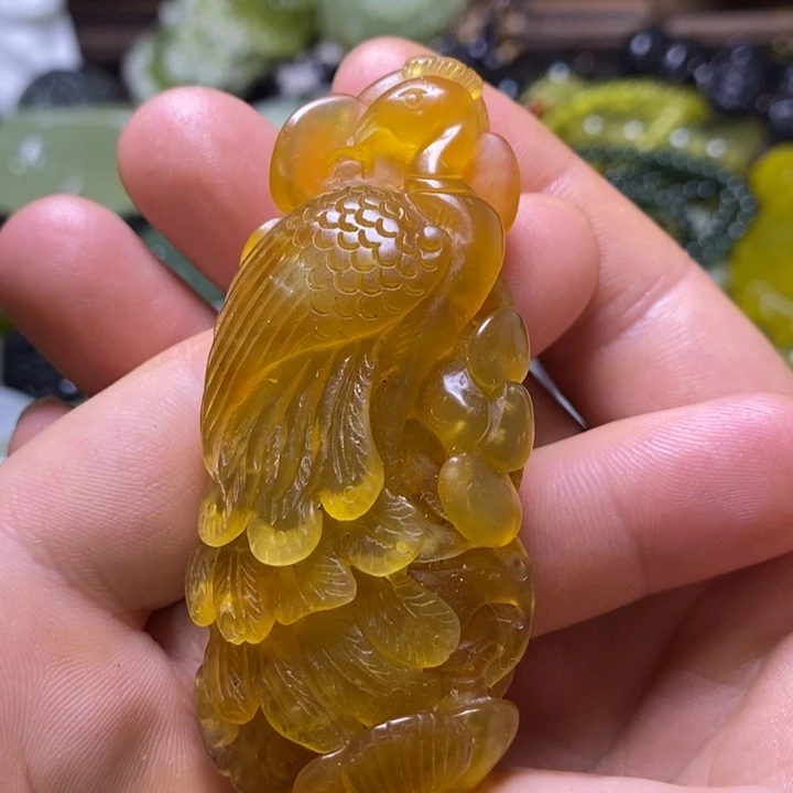 岫玉未镶嵌岫玉挂件