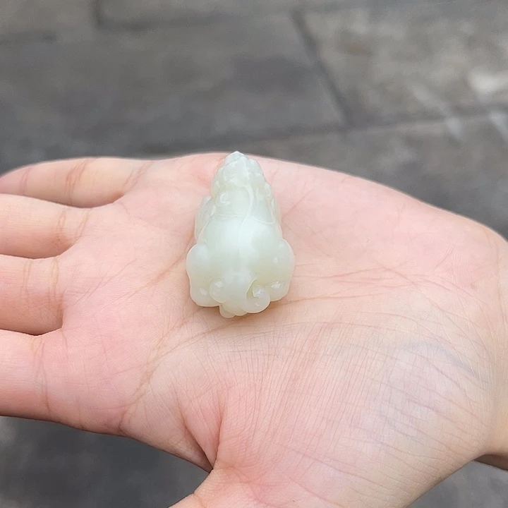 一***间和田玉未镶嵌吊坠(不含链)