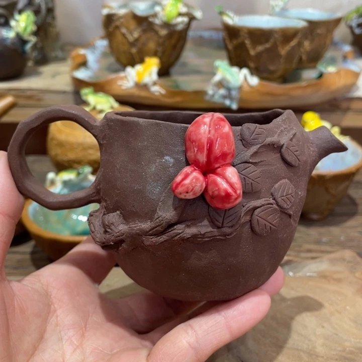 新年快乐手工茶器陶瓷
